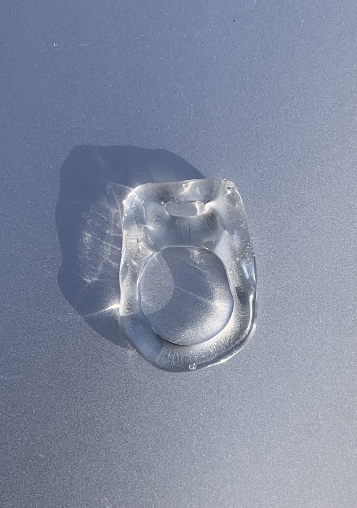 Flower-Picking Glass Ring 0132 by Rain and Rivers