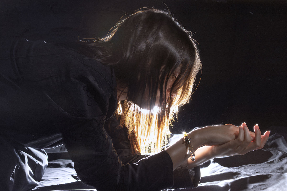 Skin Scent I-II (2025), wearable glass perfume sculpture by Magdalena Hart, image 1 of 3