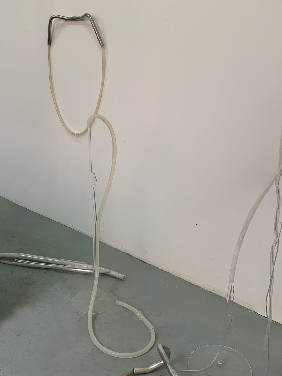 The Softest Hard (2026), blown glass and found object sculptures by Magdalena Hart, image 2 of 11