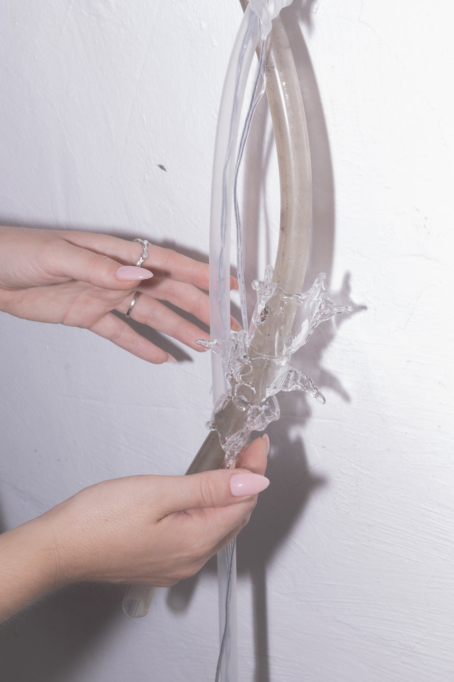The Softest Hard (2026), blown glass and found object sculptures by Magdalena Hart, image 6 of 11